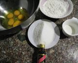 Hình bước làm 2 của món Cốt Bánh Gato Cơ Bản (Pan Di Spagna)