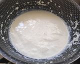 A picture of step 2 of Matka Malai Kesar Pistachio Kulfi.