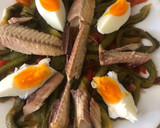 Foto del paso 4 de la receta: Ensalada de caballa con pimientos asados
