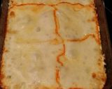 A picture of step 3 of Brad's hot crab dip.