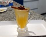 A picture of step 4 of Winter Spiced Orange Mocktail.