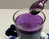 Une image de l'étape 4 de Panna cotta aux myrtilles.