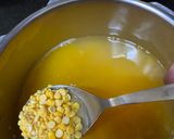A picture of step 1 of Dal Palak.