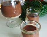 Hình bước làm 5 của món Panna Cotta Socola không dùng gelatin