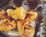 عکس مرحله 3 از دستور نان سیب و دارچین