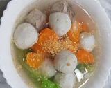 Foto langkah ke 4 dari resep Resep sop bakso ikan.