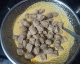 A picture of step 3 of Soya Chunk Curry Masala.