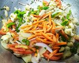 व्हेजिटेबल्स मुगडाळ खिचडी (Vegetable Mungdal Khichdi Recipe In Marathi) रेसिपी स्टेप 4 फोटो 