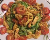 A picture of step 2 of Zucchini fettuccine.