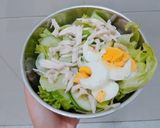 Hình bước làm 4 của món Salat rau iceberg