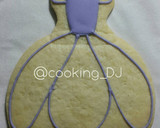 Foto langkah ke 1 dari resep Tutorial : Sofia the First Cookies.