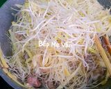 Hình bước làm 4 của món Lòng Vịt Xào Măng Miến Và Giá