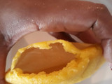 Arepa de huevo con carne molida