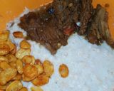 Foto langkah ke 4 dari resep #2 SAHUR GERD / MAAG Gandum Daging Pedas | Diet Puasa.