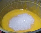 A picture of step 2 of Mango milkshake.