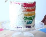 Foto del passaggio 5 della ricetta Torta arcobaleno 🌈SENZA GLUTINE E LATTOSIO