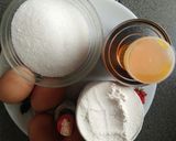 Gambar langkah 1 resipi Apam Susu.