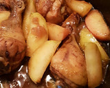 Foto del paso 6 de la receta: Pollo con cerveza y manzanas 🍏🍎