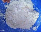 A picture of step 3 of Cinnamon lemon zest mandazi *sugar free*.