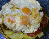 Foto del paso 7 de la receta: Huevos con patatas y jamón 😋🍽