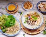 Hình bước làm 3 của món Bún mọc