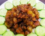 Hình bước làm 2 của món Thịt kho mắm ruốc