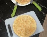 Foto del paso 5 de la receta Tortilla de patata, rellena de bocas de mar