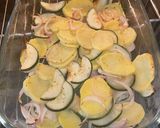 Foto del paso 3 de la receta: Lubina al horno con patatas y verduras