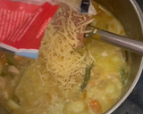 Foto del paso 4 de la receta: Ñoquis con pavo y salsa de curry, calabaza y espárragos
