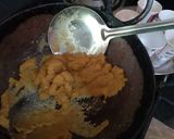 A picture of step 1 of Doodh halwa.