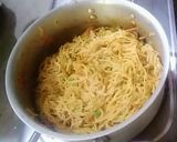 A picture of step 9 of Cheesy chicken fajita spaghetti.