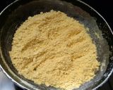 A picture of step 1 of Mysore pak.