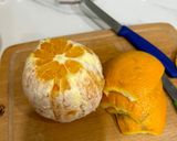 Hình bước làm 2 của món Mứt Vỏ Cam