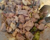 Foto langkah ke 3 dari resep Asem Asem Daging Buncis.