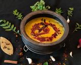 A picture of step 9 of Punjabi Kadhi without pakora.