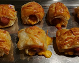 Foto del paso 4 de la receta: Hojaldre de frankfurt y cheddar 🧀