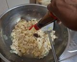 Foto langkah ke 4 dari resep Ayam Cincang Kecap Isian Bakpao / Roti Kukus.