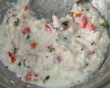 A picture of step 4 of Onion and Tomato Tempered Curd Rice.