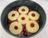 A picture of step 1 of Pineapple Upside-Down Cake.
