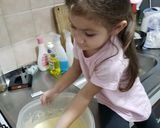 Foto del paso 1 de la receta: Bizcochuelo Marmolado♡