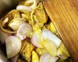 A picture of step 1 of Goalondo Steamer curry or Boatman style chicken curry.