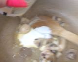 A picture of step 3 of My Mushroom Pasta Dish in a Cheese Sauce 😀.