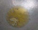 A picture of step 1 of Ridge guard in tomato gravy.
