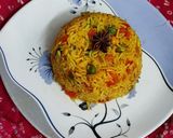 A picture of step 9 of Street Style Veg Pulao.