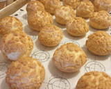 脆皮爆漿泡芙 Crispy Cream-Filled Choux Puffs的食譜步驟9照片