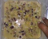 A picture of step 4 of White Chocolate Chewy Cranberries And Pistachio Fudge.