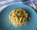 Foto del paso 9 de la receta: Espaguetis con pollo y champiñones a la crema