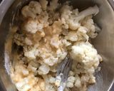 A picture of step 3 of Cauliflower Fritters.