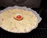 Foto del passaggio 4 della ricetta Torta salata con provola affumicata