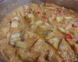 Padlizsán curry recept fázis 5 fotója